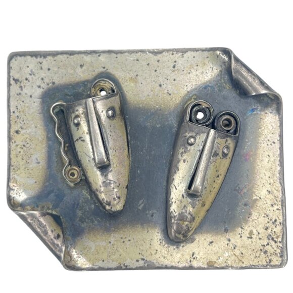 Vintage 1950s REBAJES Sterling Silver Brooch Pin - Picture 1 of 6